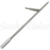 image:imageScuba Choice 12 Stainless Steel Pole Spear Tip 8mm Female Single Barb Head  Durable Replacement Spearfishing Tip for Cold Water amp Ice Fishing Thread Diameter 142mm line 125mm