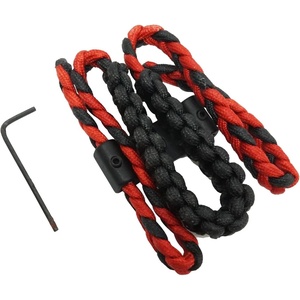image:imageSafari Choice Archery Aluminum Mounting Double Wided Braided Bow SlingRed