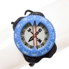 image:imageScuba Choice Diving Compass WristBungee Mount  EasytoRead Underwater Navigation Tool for Scuba Diving Durable Design with Rotating Bezel Reliable Directional Aid for Deep Dive AdventuresBlue