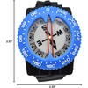 image:imageScuba Choice Diving Compass WristBungee Mount  EasytoRead Underwater Navigation Tool for Scuba Diving Durable Design with Rotating Bezel Reliable Directional Aid for Deep Dive AdventuresBlue