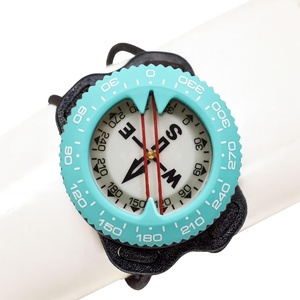 image:imageScuba Choice Diving Compass WristBungee Mount  EasytoRead Underwater Navigation Tool for Scuba Diving Durable Design with Rotating Bezel Reliable Directional Aid for Deep Dive AdventuresTiffany Blue