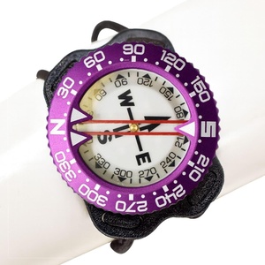image:imageScuba Choice Diving Compass WristBungee Mount  EasytoRead Underwater Navigation Tool for Scuba Diving Durable Design with Rotating Bezel Reliable Directional Aid for Deep Dive AdventuresPurple